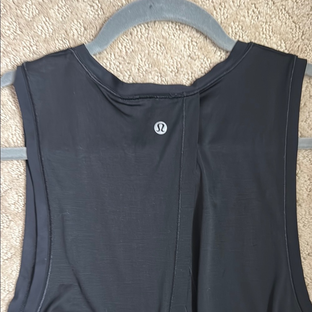 Lululemon Athletica Black Muscle Tee